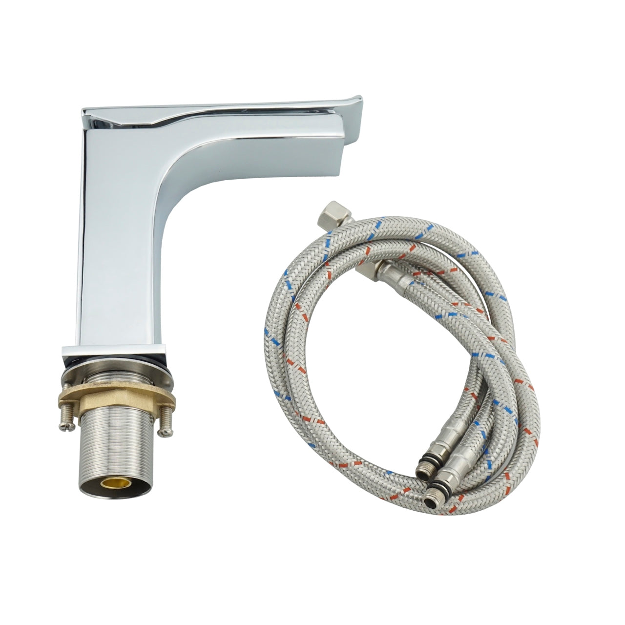 Kubebath Aqua Cascata Single Lever Bathroom Vanity Faucet – Chrome