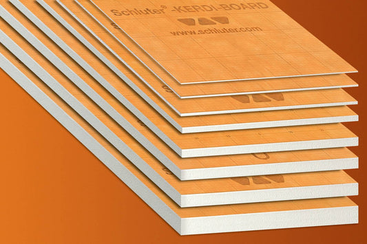 Waterproof, multifunctional tile substrate and building panel