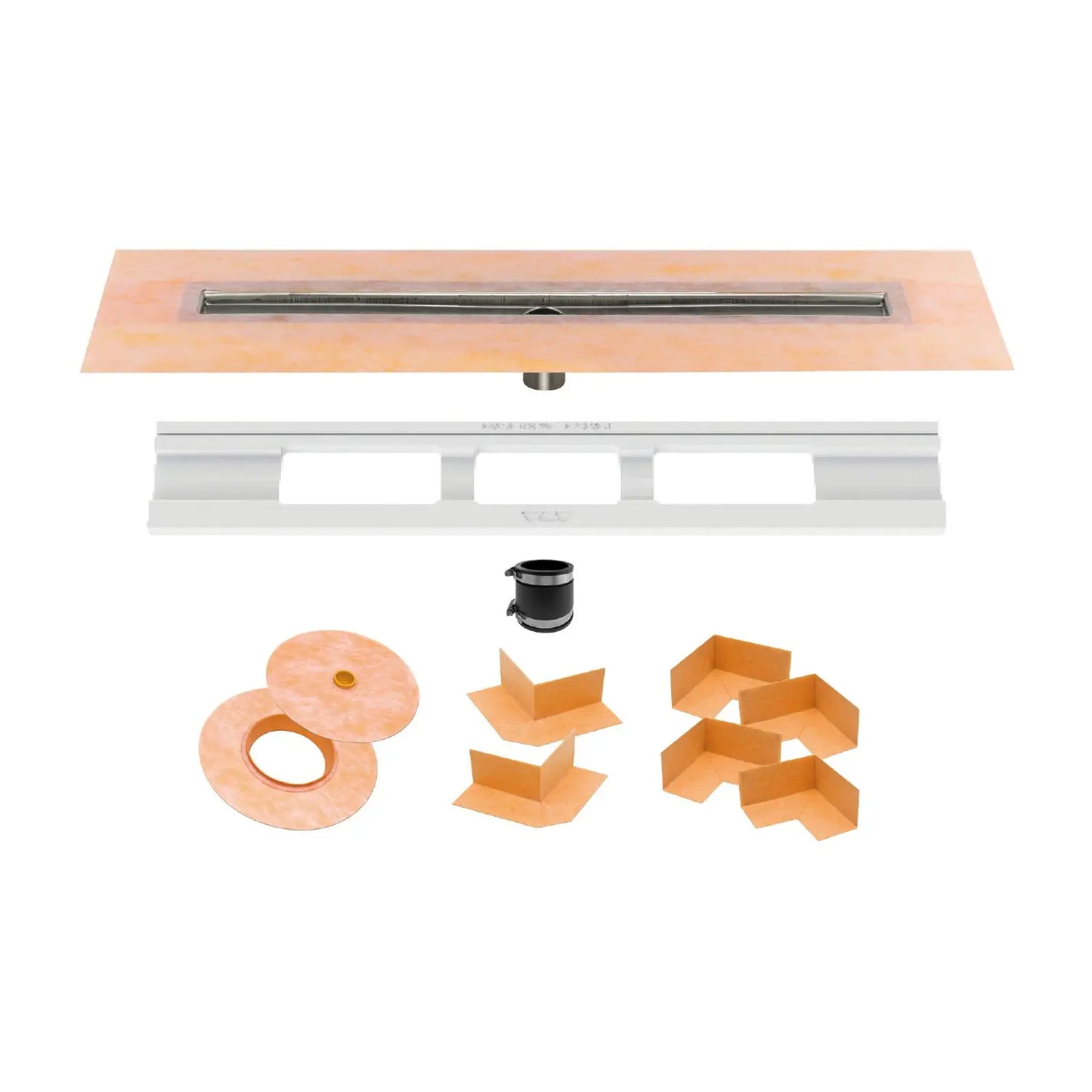 Schluter® KERDI-LINE Channel body center outlet