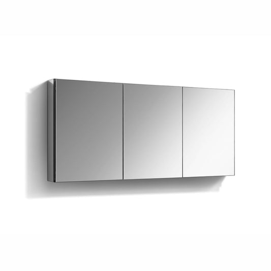 59″ Kubebath Medicine Cabinet w/ Mirrors – KM1500 (Coming in December)
