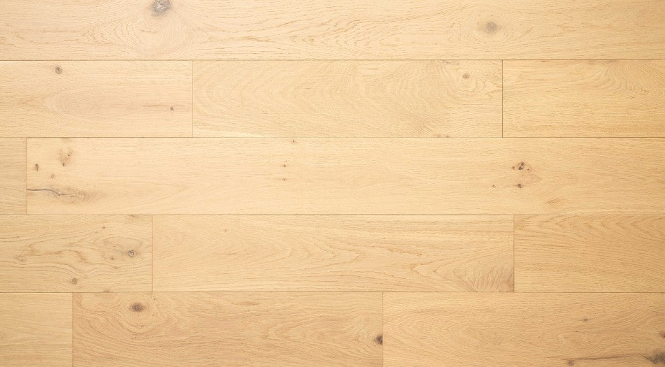 GRANDEUR European White Oak CLEAR WATER @7.49/sf Collection - SUNSHINE 6''