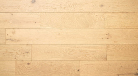 GRANDEUR European White Oak CLEAR WATER @7.49/sf Collection - SUNSHINE 6''