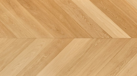 GRANDEUR  European White Oak Napa Valley Chevron @9.89/sf Collection - Herringbone  6"