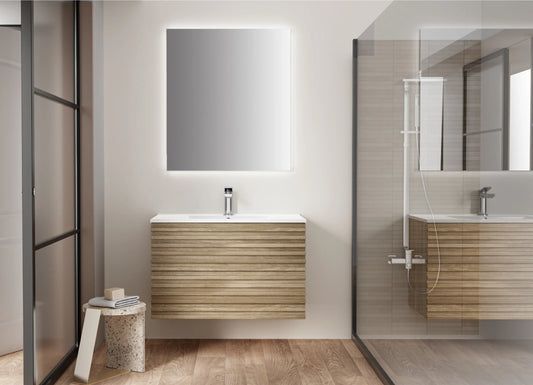Fluted MDF Vanity