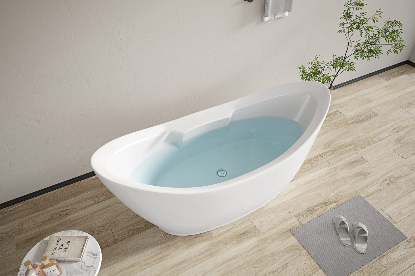 F&D RL-MF-1208 Free standing bath tub 70"X32"X30"