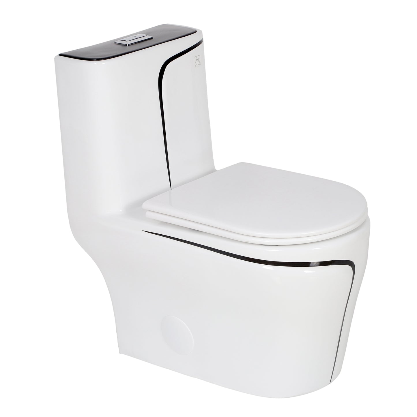 F&D Dual Flush One Piece Toilet 6009