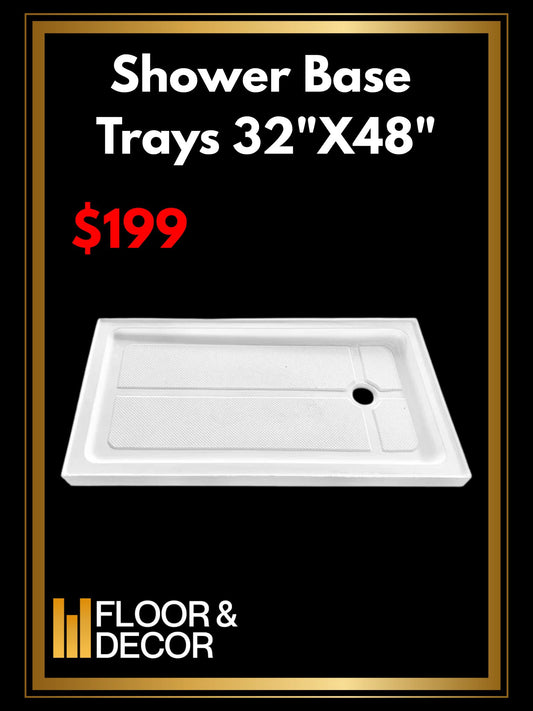 Shower Base Trays