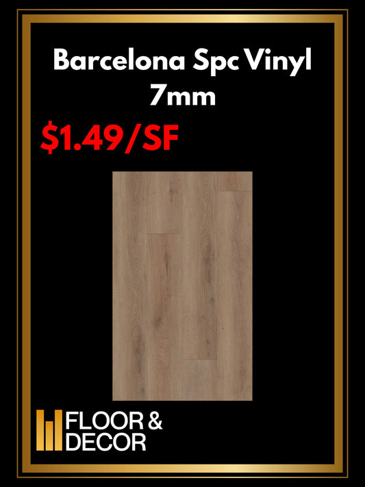 Barcelona Spc Vinyl 7mm @1.49/sf