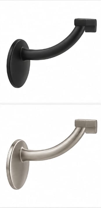 Curved Handrail Bracket - 3-1/2"