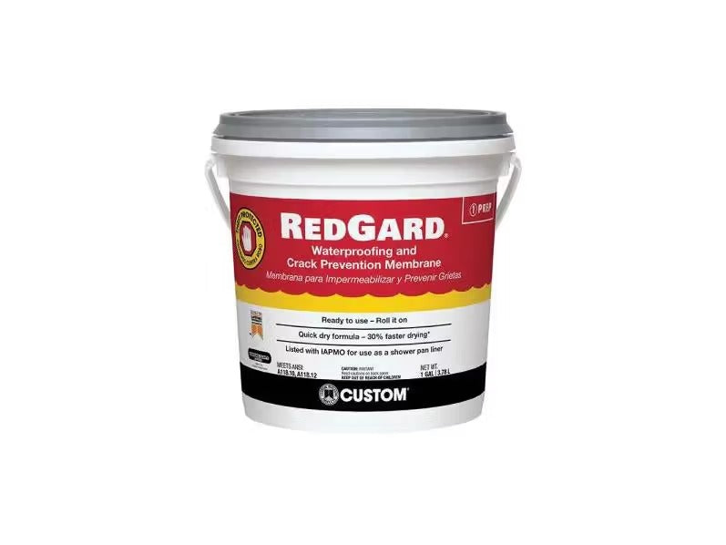 RedGard Waterproofing and Crack Prevention Membrane