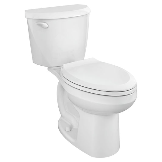 American Standard COLONY 3 Elongated 4.8 LPF Lined Two Piece Toilet Right Height White Less Seat
