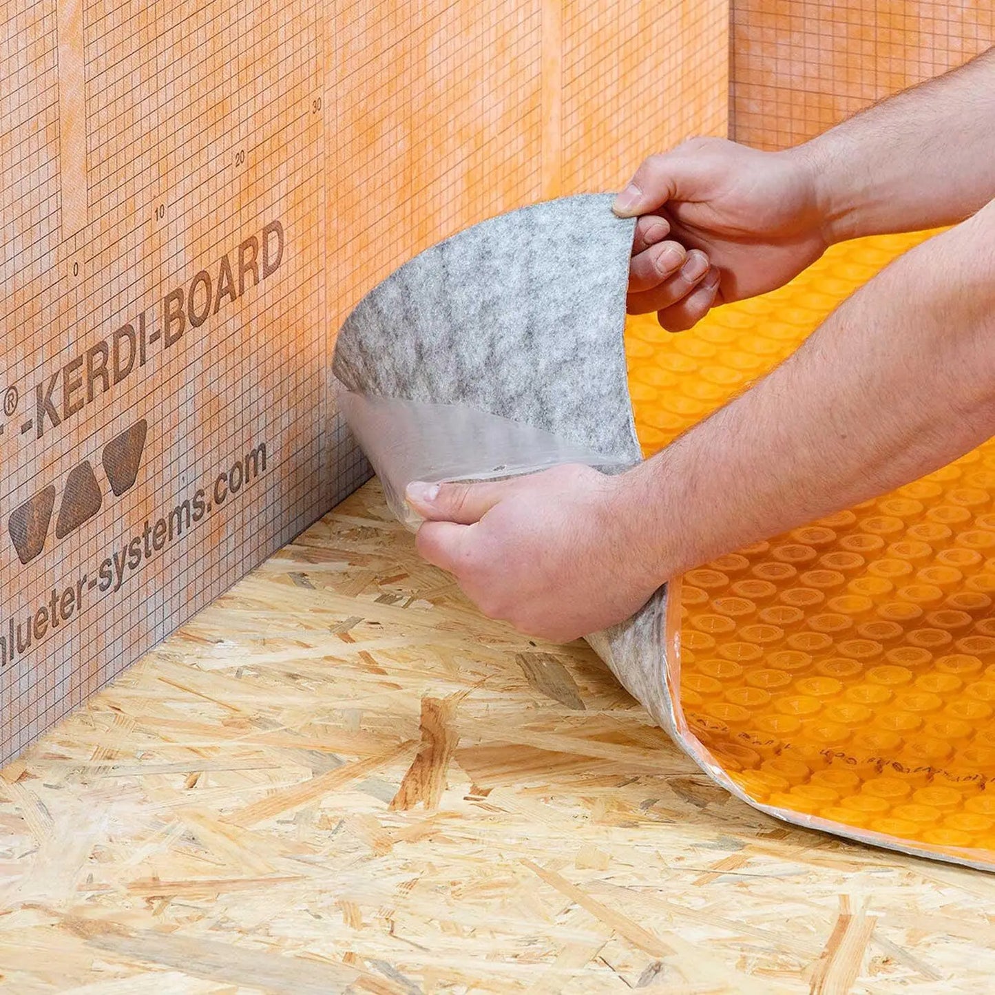 Schluter®-DITRA-HEAT-DUO-PS Peel & stick membrane