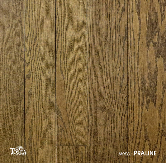 Solid Hardwood Hand Scraped-Praline @6.34/sf