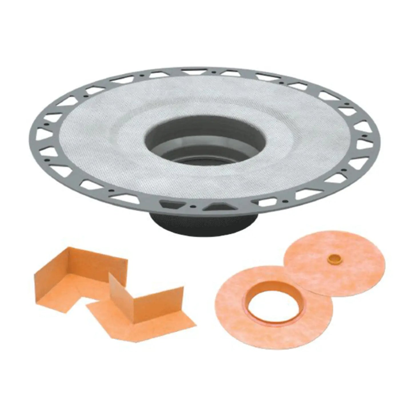 Schluter®-KERDI-DRAIN Flange kit PVC
