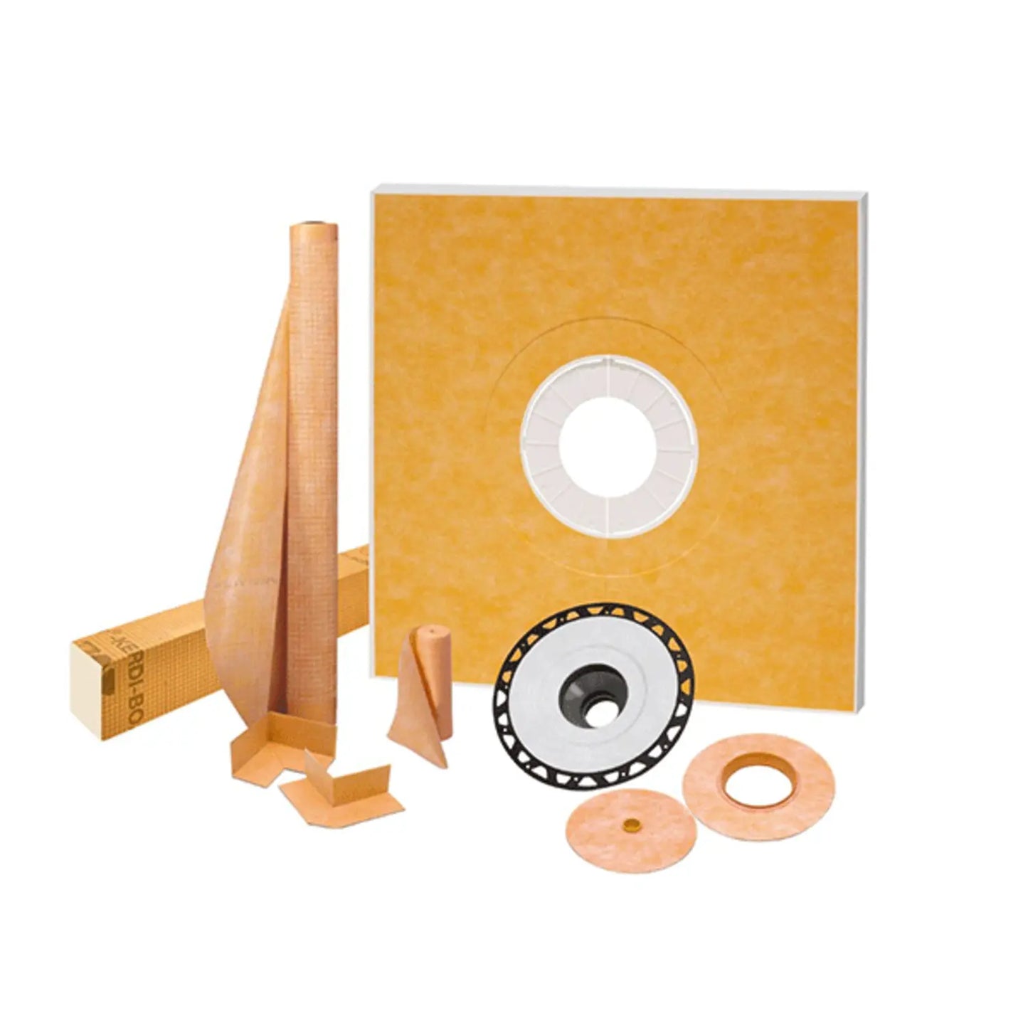 Schluter®-KERDI-SHOWER-KIT-FL 48" x 48" ABS Flange