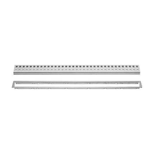 Schluter®-KERDI-LINE Linear Drain Square Design Stainless Steel