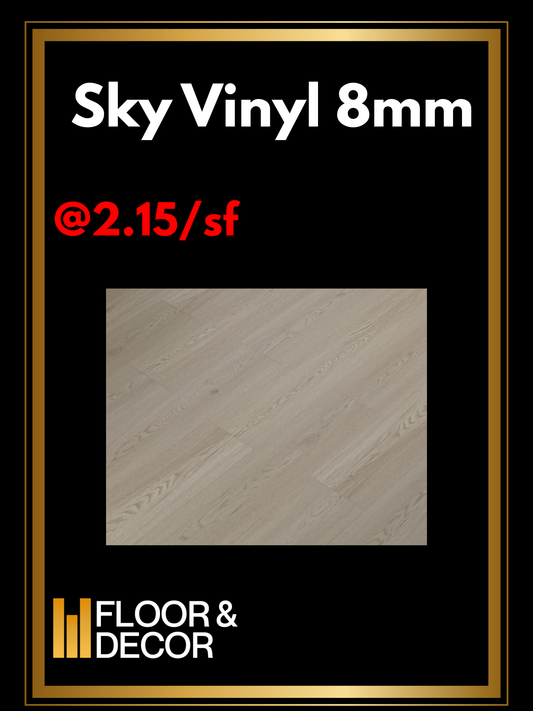 Sky 8mm @2.15/sf