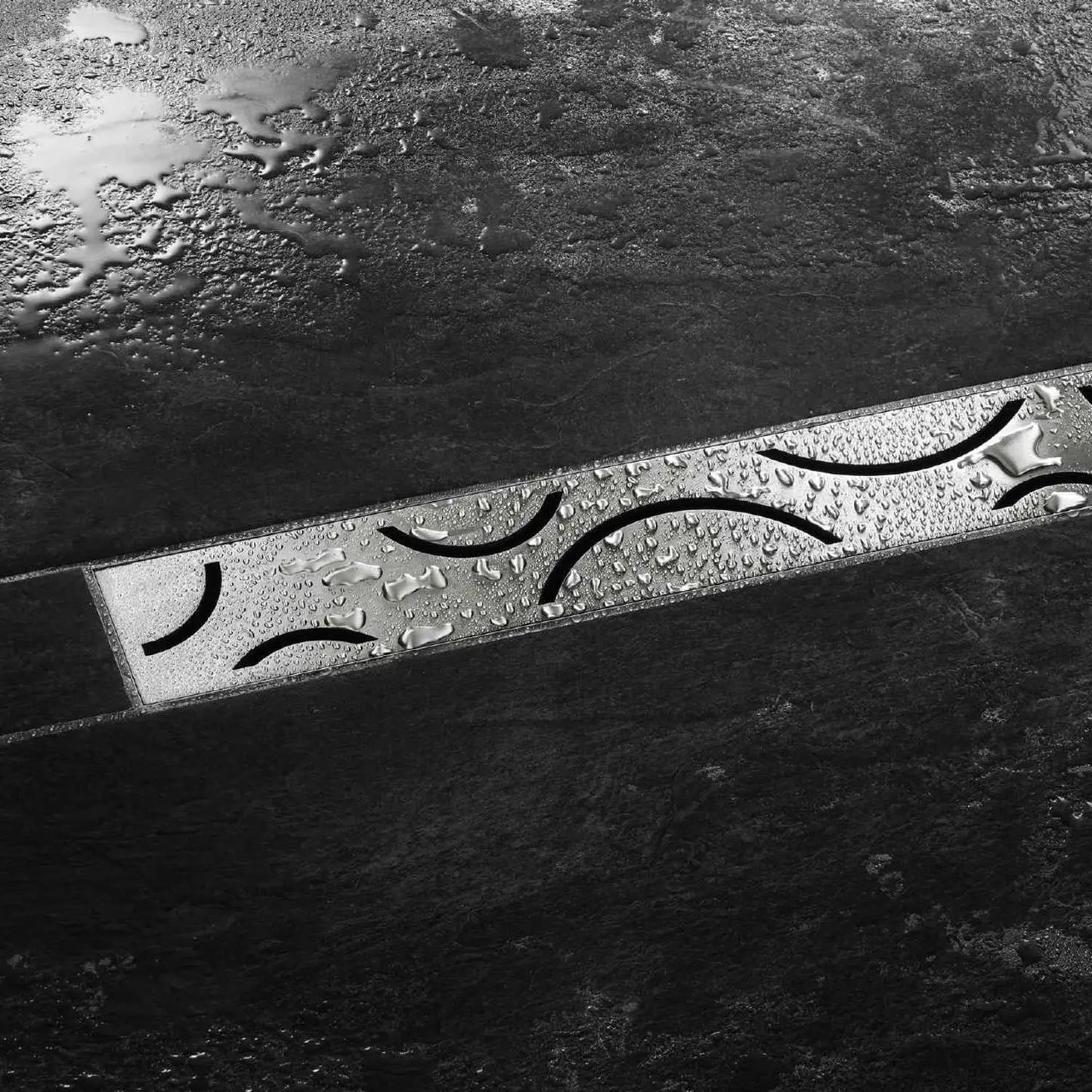 Schluter®-KERDI-LINE Frame with Curve Grate