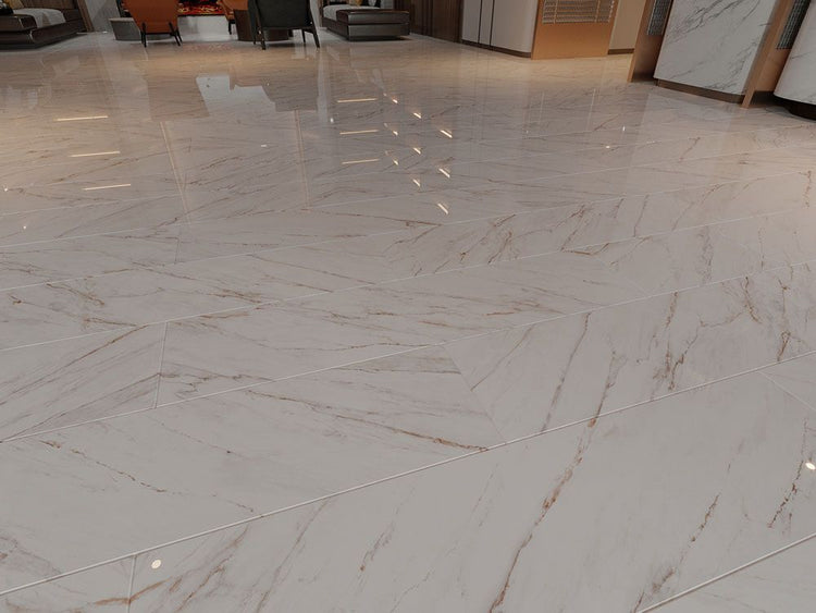 MELLOW GOLD RECTIFIED PORCELAIN TILE 24x48 @5.45/sf