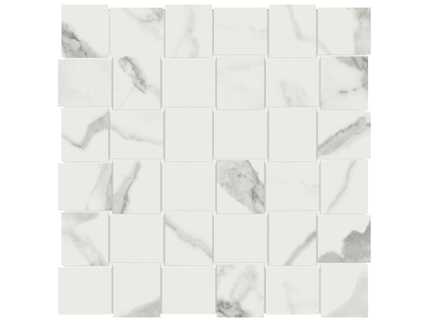 Mayfair Statuario Venato 12x24 @6.15/sf, 24x24 @5.75/sf & 24x48 @7.45/sf