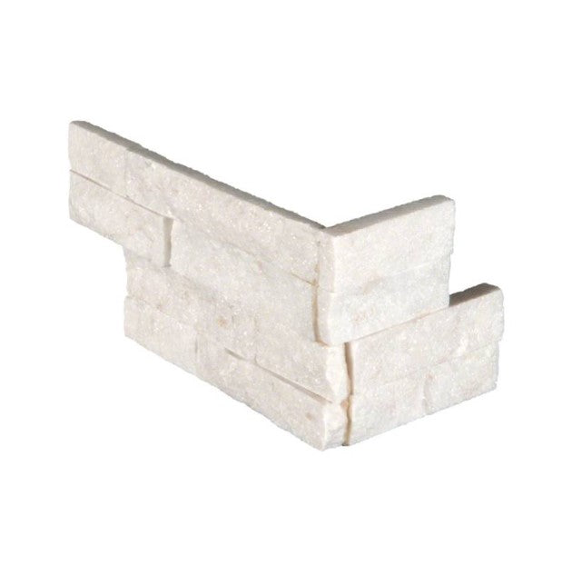 ARCTIC WHITE STACKED STONE 6x12x6 @12.99/sf and 6x12 @6.50/sf